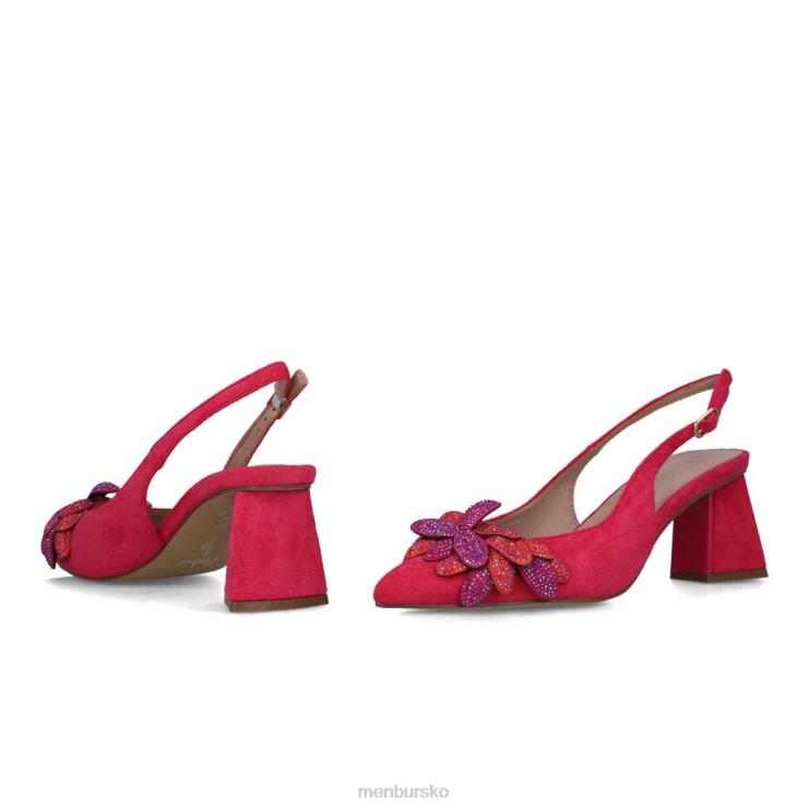 dk Menbur Kvinder volans lyserød X288X1594 mellem og lave hæle