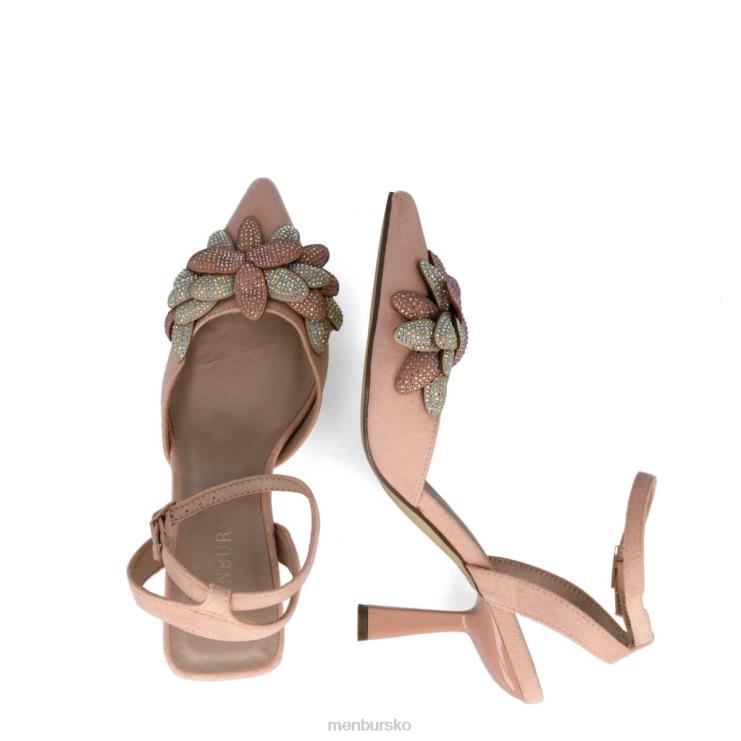 dk Menbur Kvinder volans make-up pink X288X5531 mellem og lave hæle