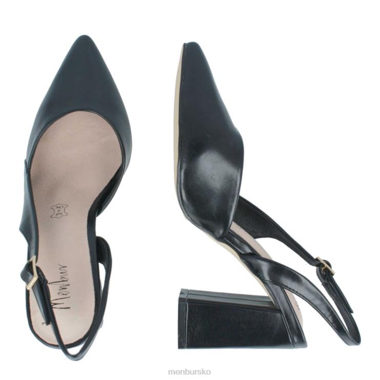 dk Menbur Kvinder vomano sort X288X2094 mellem og lave hæle