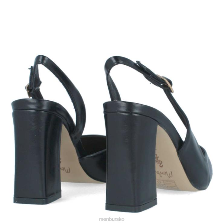 dk Menbur Kvinder vomano sort X288X2094 mellem og lave hæle