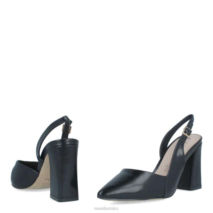 dk Menbur Kvinder vomano sort X288X2094 mellem og lave hæle