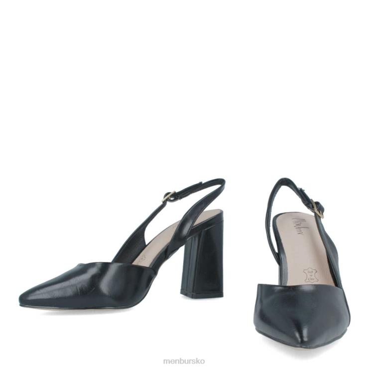 dk Menbur Kvinder vomano sort X288X2094 mellem og lave hæle