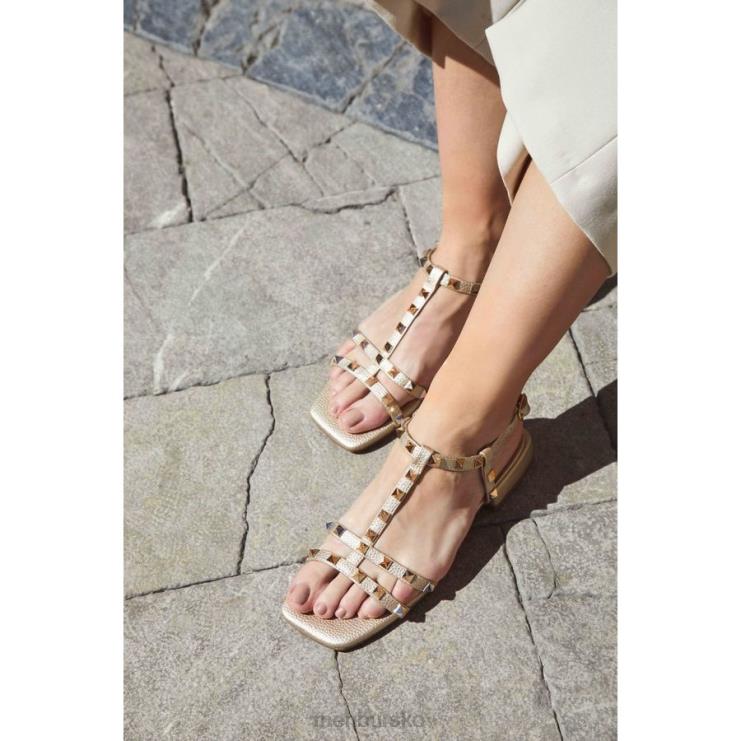 dk Menbur Kvinder Libra guld X288X2657 sandaler