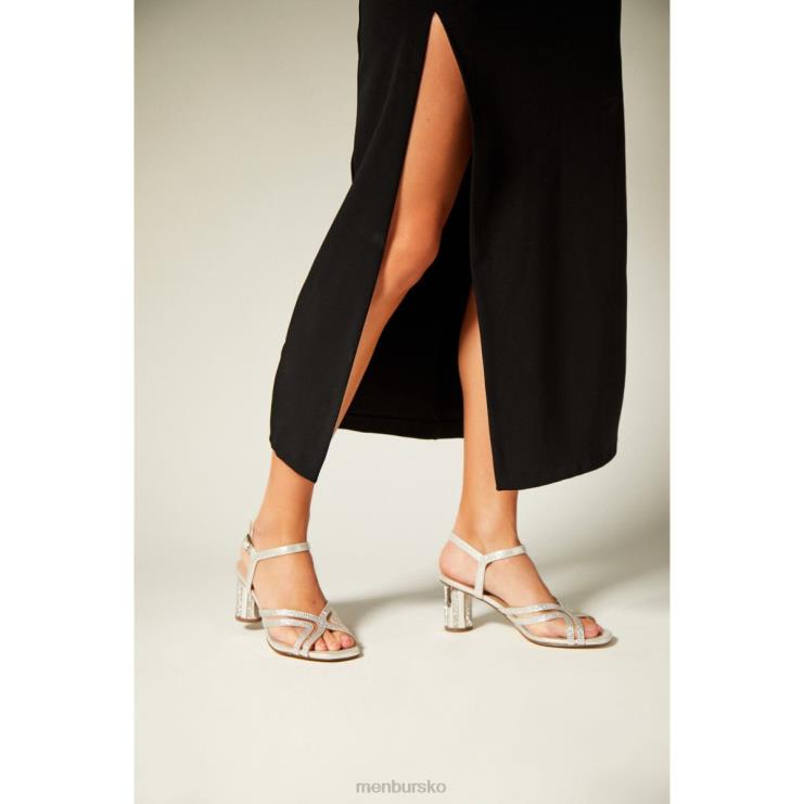 dk Menbur Kvinder carina sølv X288X2669 sandaler