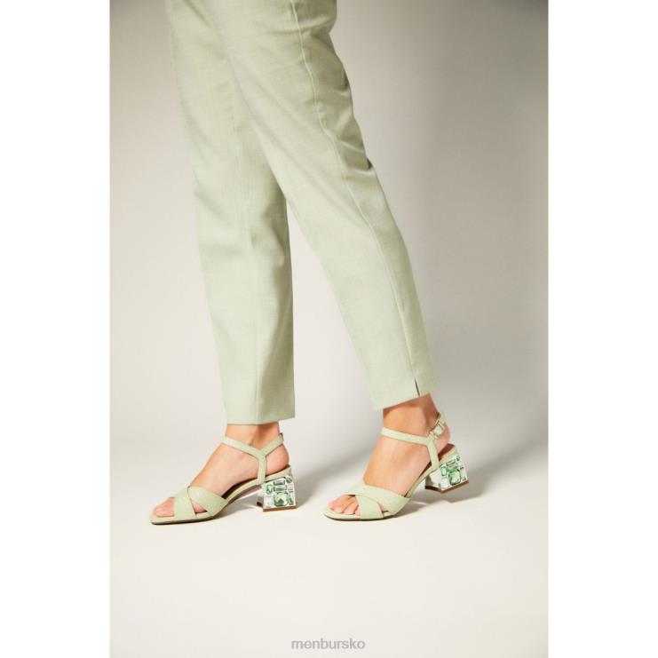 dk Menbur Kvinder corona borealis grøn X288X2665 sandaler