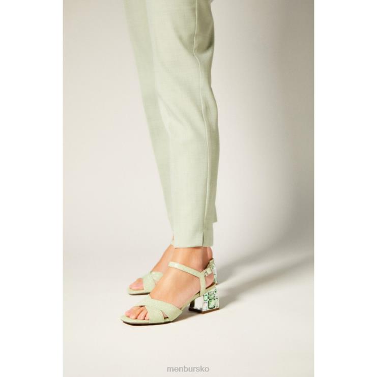 dk Menbur Kvinder corona borealis grøn X288X2665 sandaler