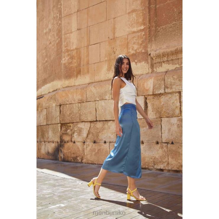 dk Menbur Kvinder pavo gul X288X122 sandaler