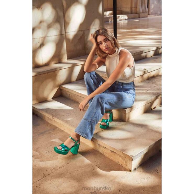 dk Menbur Kvinder trekant grøn X288X2632 sandaler